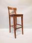 Preview: Barhocker Tresenhocker Holz mit Lehne