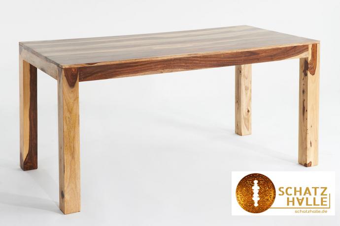 Schöne Palisander Esszimmermöbel: Esstisch gross + 8 Polsterstuhl
