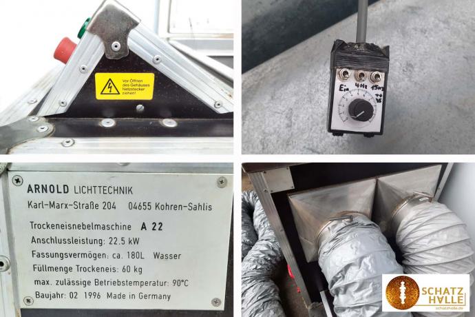 Große Trockeneisnebelmaschine A22/ Bodennebelmaschine