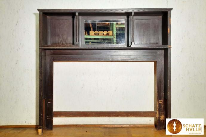 Sofaüberbau aus Holz/ Regalüberbau für Sofa, Bett - Vintage