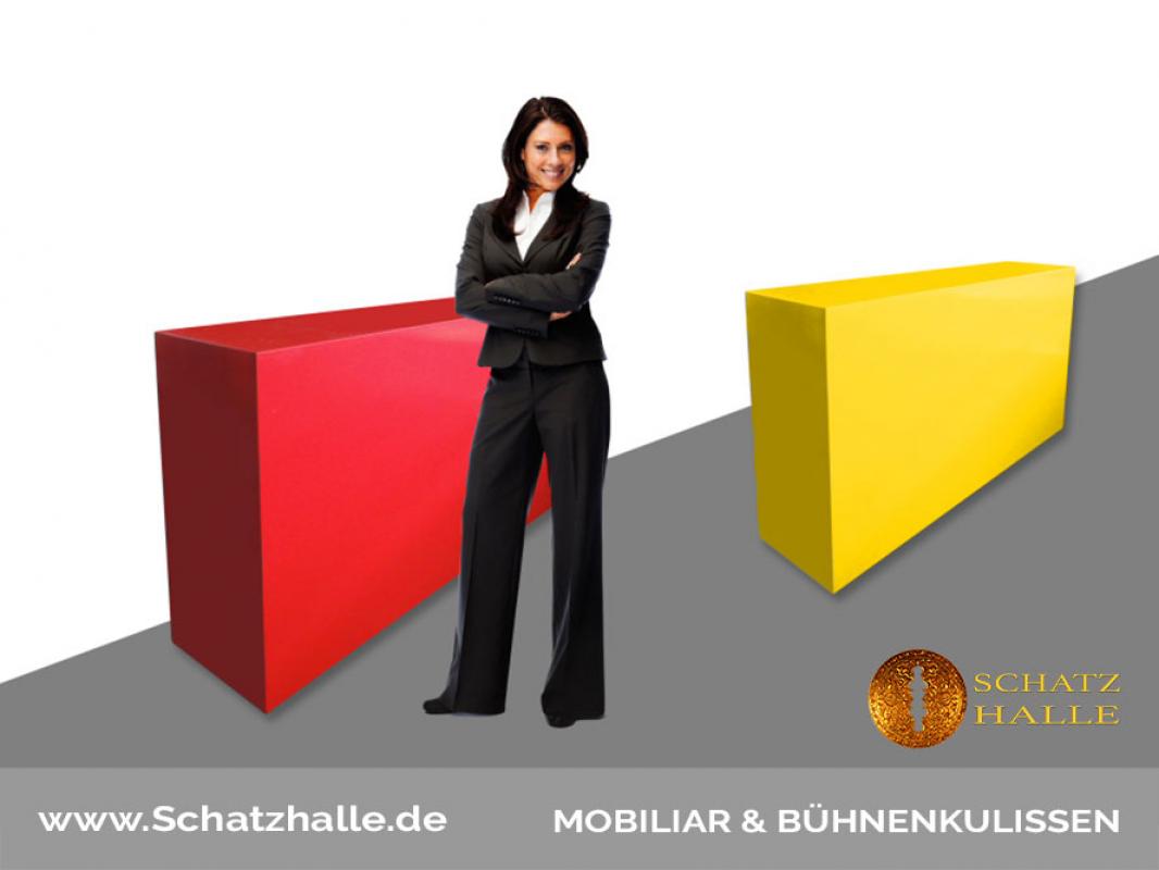 10x Raumteiler, Hochtisch - fahrbar/ rollbar - in 3 Farben mgl.