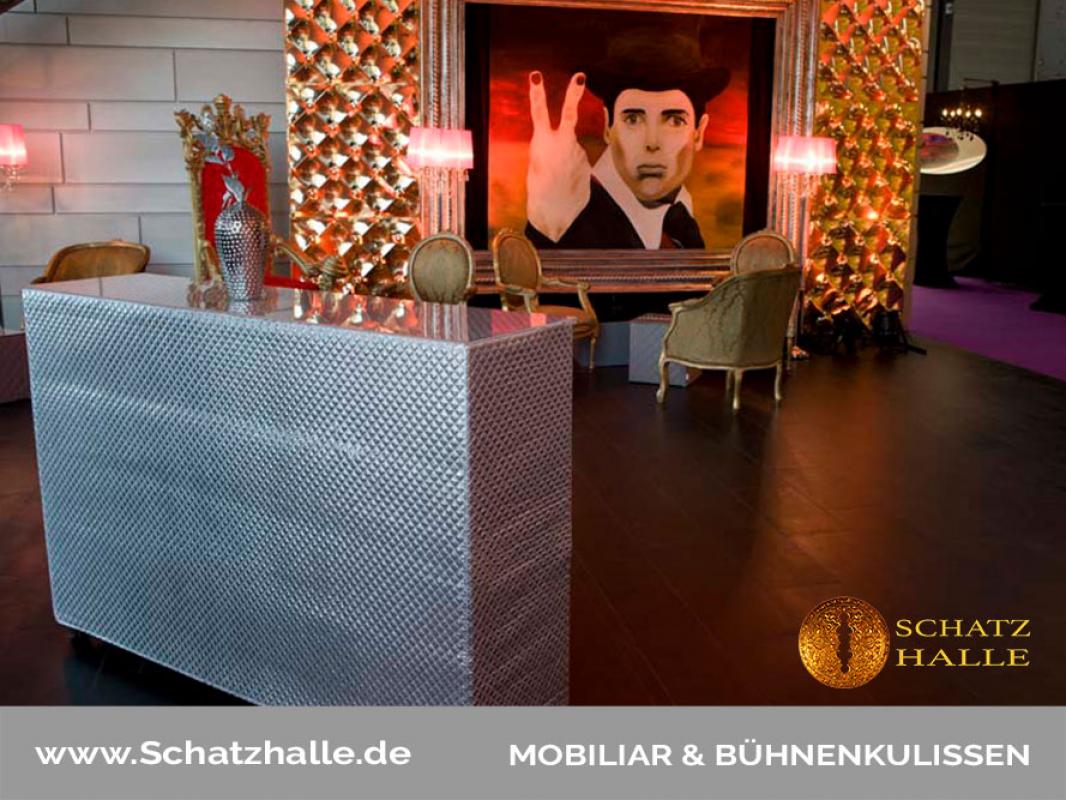10x Raumteiler, Hochtisch - fahrbar/ rollbar - in 3 Farben mgl.