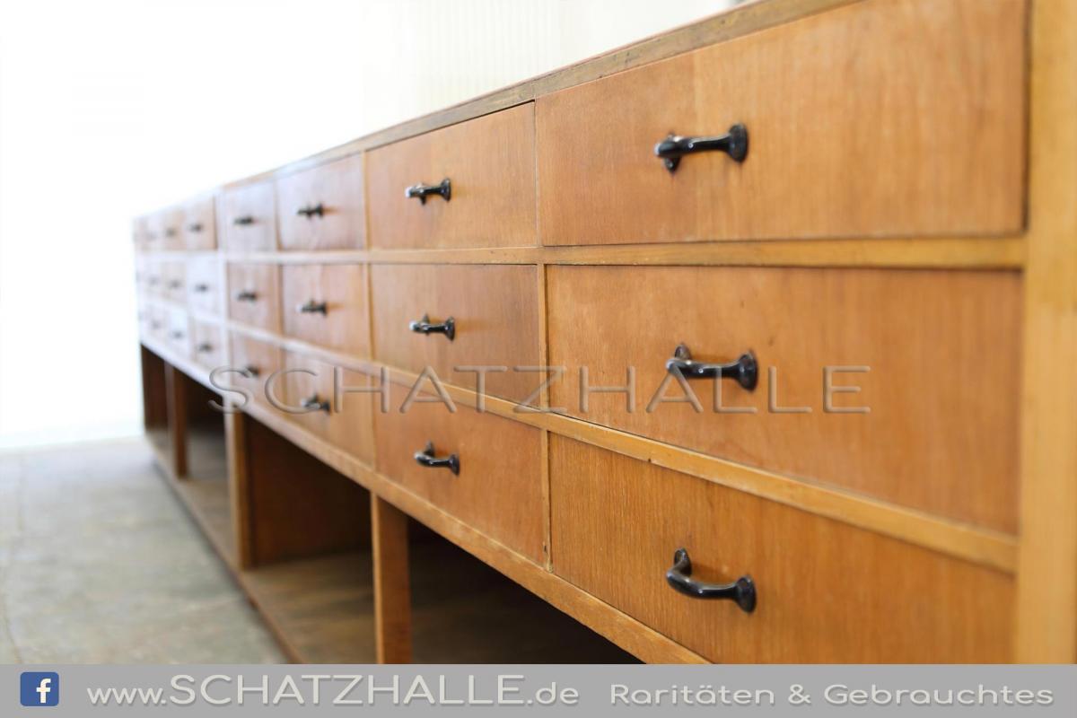 Original antike Ladeneinrichtung APOTHEKE DROGERIE Apothekenschrank