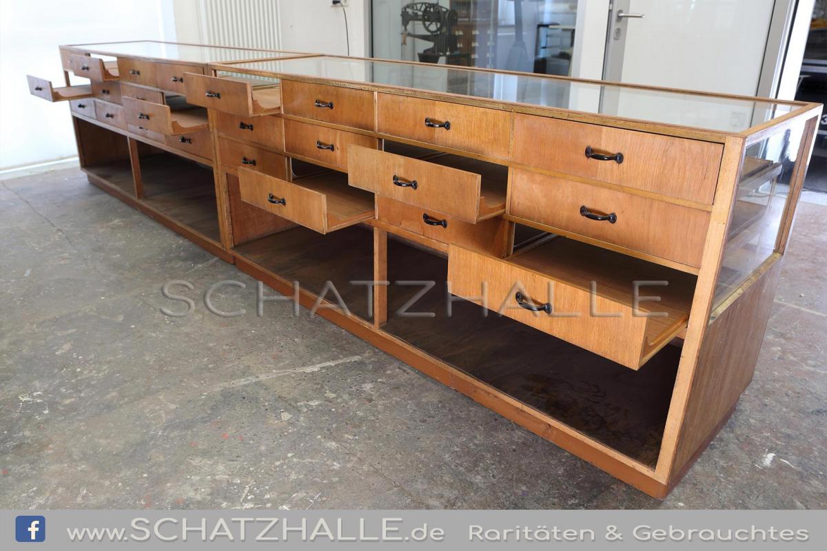 Original antike Ladeneinrichtung APOTHEKE DROGERIE Apothekenschrank