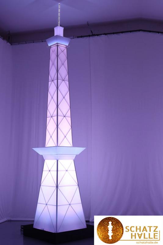 AKTIONSPREIS: Funkturm Berlin - hinterleuchtbares vollplastisches Designobjekt